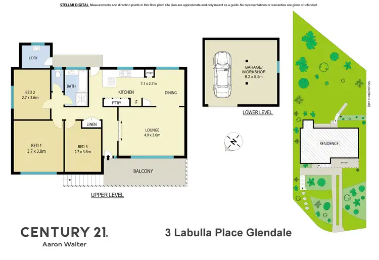 Floorplan of Homely house listing, 3 Labulla Place, Glendale NSW 2285