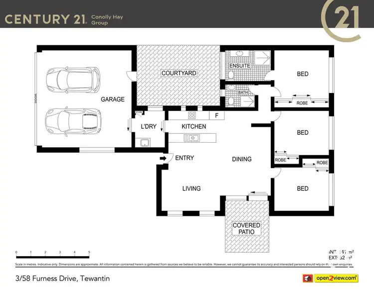 Floorplan of Homely house listing, 3/58 Furness Drive, Tewantin QLD 4565