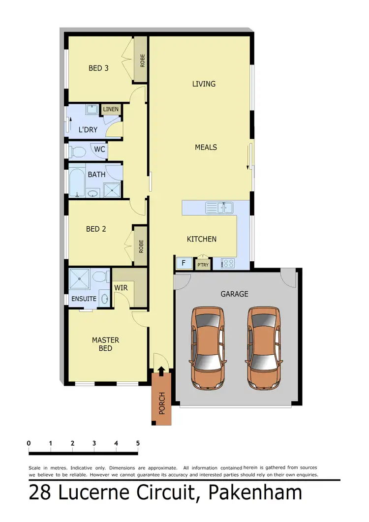 Floorplan of Homely house listing, 28 Lucerne Circuit, Pakenham VIC 3810
