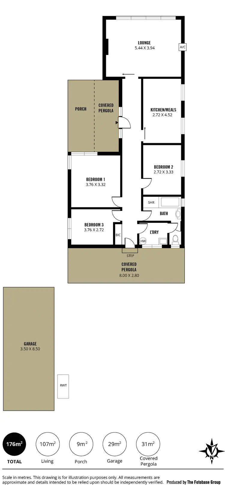 Floorplan of Homely house listing, 55 Yarmouth Street, South Brighton SA 5048