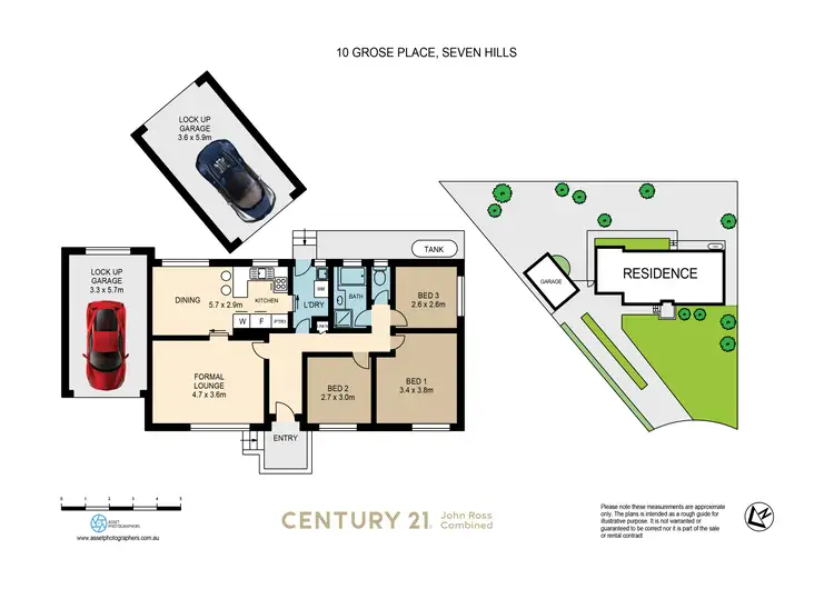 Floorplan of Homely house listing, 10 Grose Place, Seven Hills NSW 2147