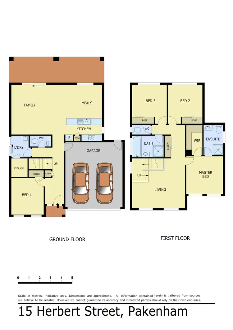 Floorplan of Homely house listing, 15 Herbert Street, Pakenham VIC 3810
