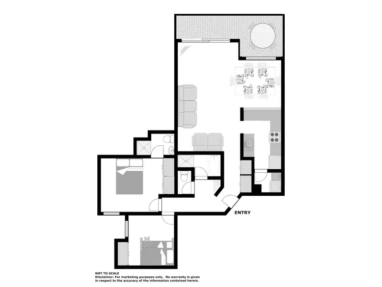 Floorplan of Homely apartment listing, 60/2 Gowrie Avenue, Nelson Bay NSW 2315