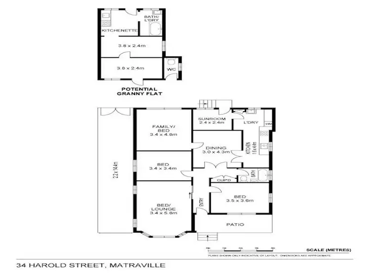 Floorplan of Homely house listing, 34 Harold Street, Matraville NSW 2036