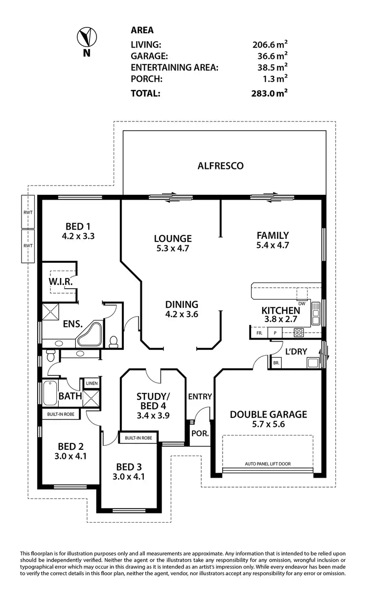 Floorplan of Homely house listing, 12 Jordan Street, Mount Barker SA 5251