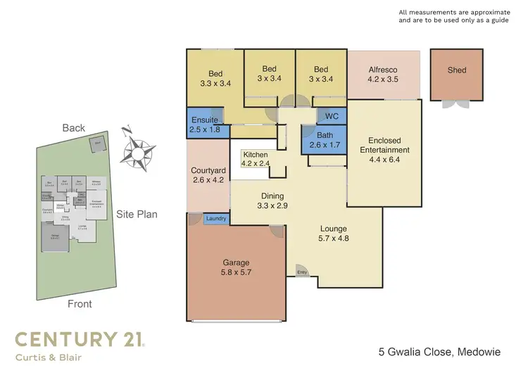 Floorplan of Homely house listing, 5 Gwalia Close, Medowie NSW 2318