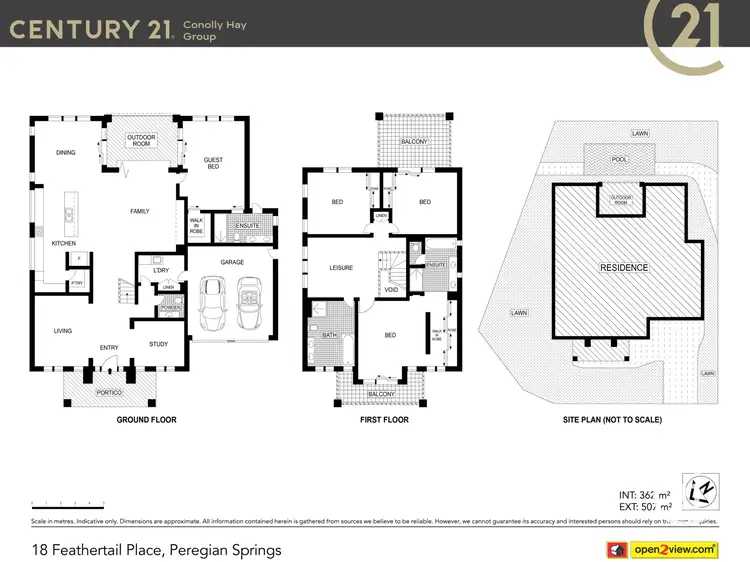 Floorplan of Homely house listing, 18 Feathertail Place, Peregian Springs QLD 4573