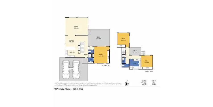 Floorplan of Homely house listing, 9 Pertaka Street, Buderim QLD 4556