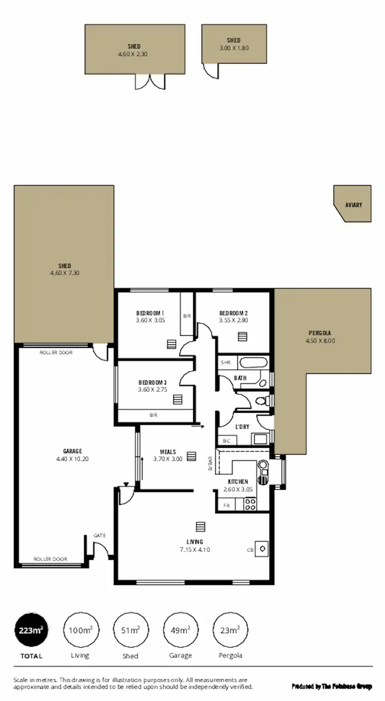 Floorplan of Homely house listing, 19 Rosemary Tce, Morphett Vale SA 5162