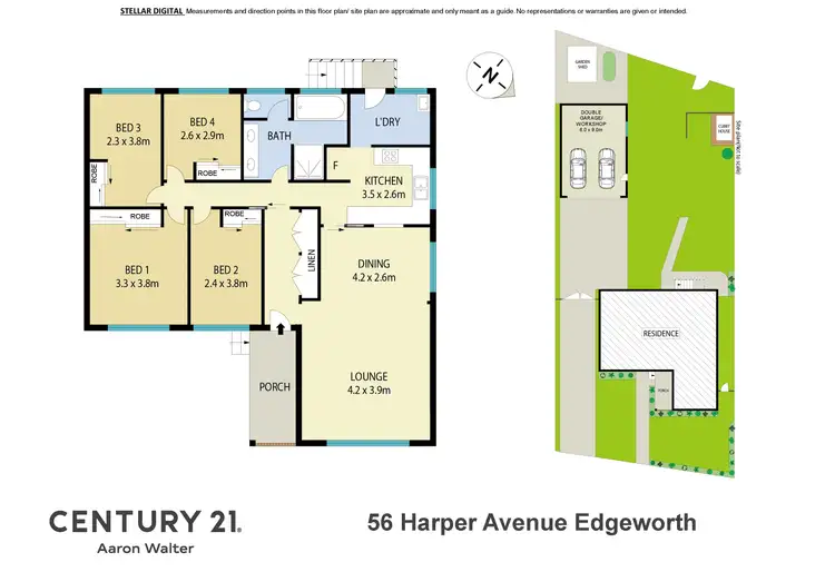 Floorplan of Homely house listing, 56 Harper Avenue, Edgeworth NSW 2285