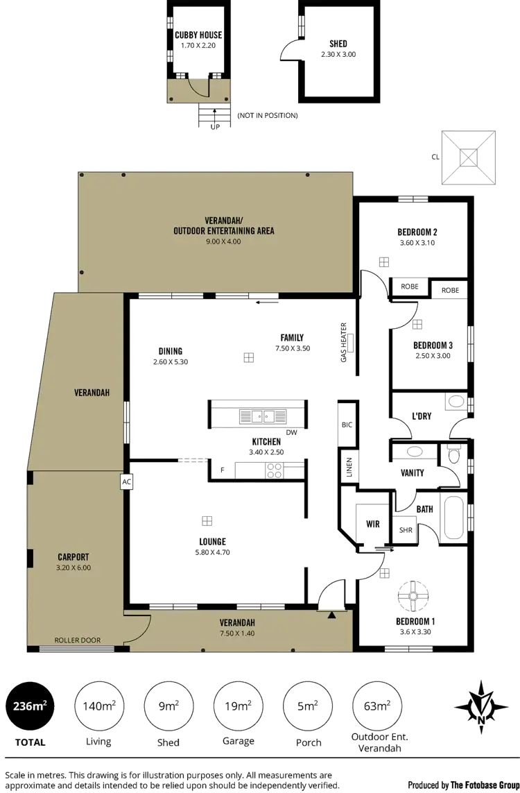 Floorplan of Homely house listing, 3 Jagger Crescent, Woodcroft SA 5162