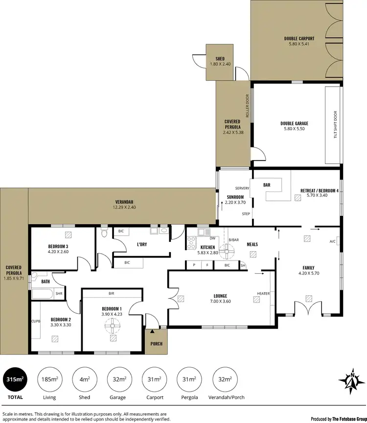 Floorplan of Homely house listing, 2 Nickels Avenue, Park Holme SA 5043