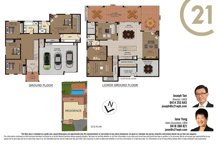 Floorplan of Homely house listing, 48 Oratava Avenue, West Pennant Hills NSW 2125
