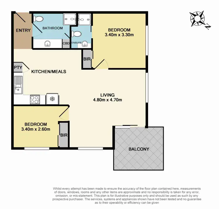 Floorplan of Homely apartment listing, 9/12 Stanley Street, Dandenong VIC 3175