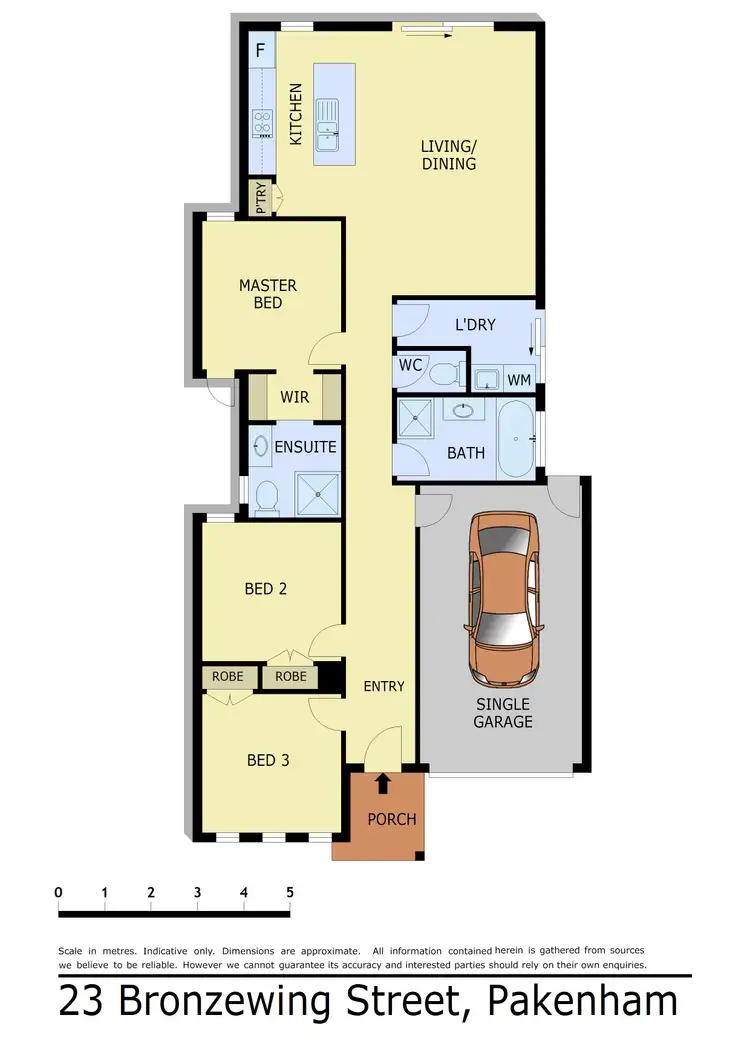 Floorplan of Homely house listing, 23 Bronzewing Street, Pakenham VIC 3810