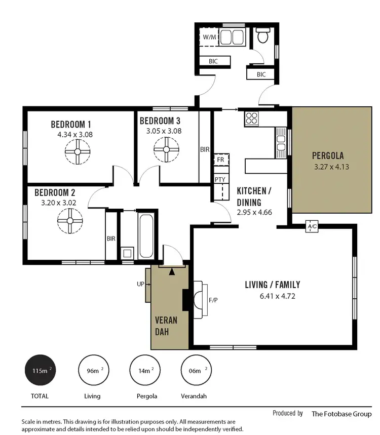 Floorplan of Homely house listing, 12 Merriton Avenue, St Marys SA 5042