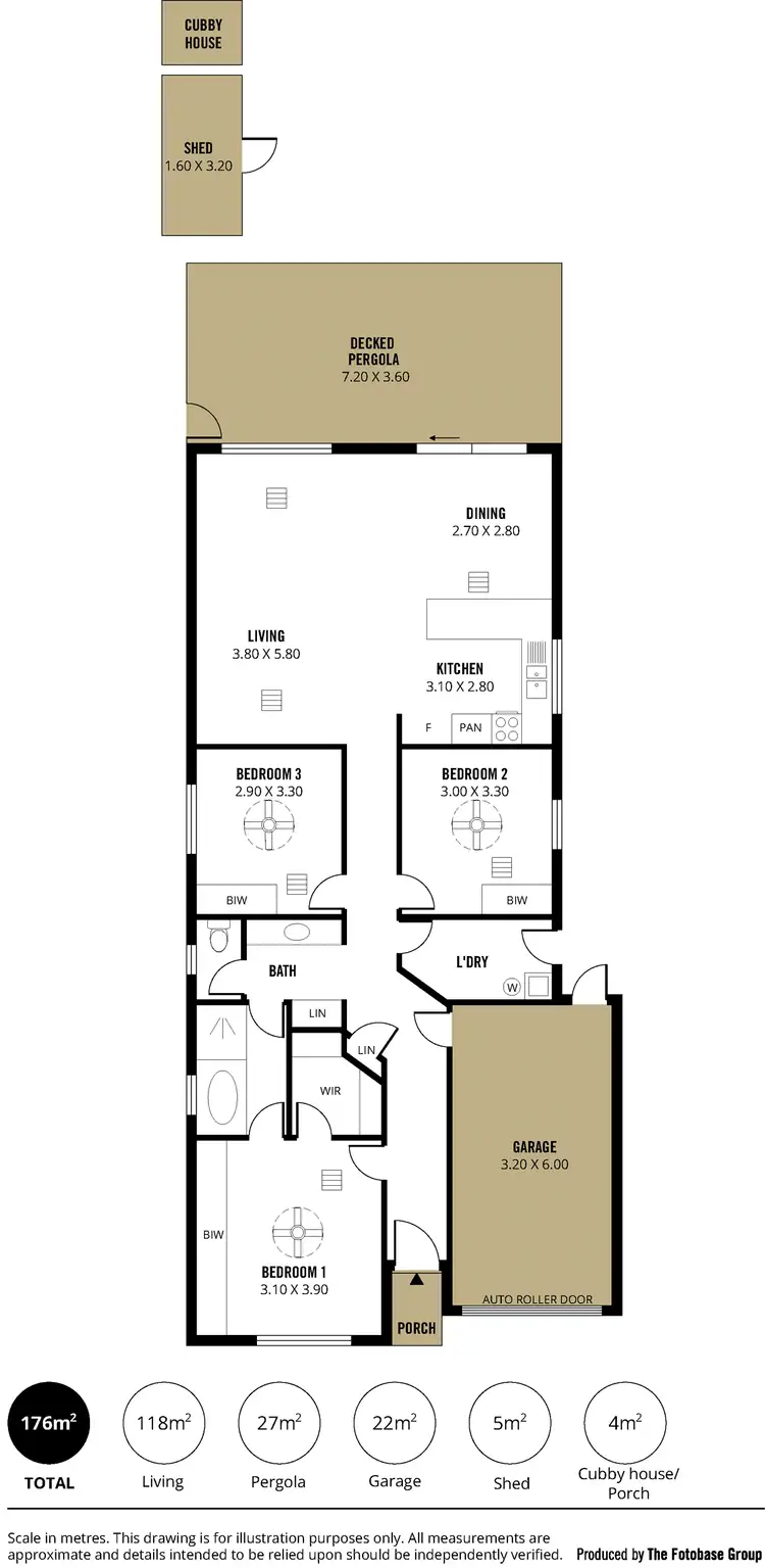 Floorplan of Homely house listing, 4 Crittenden Road, Morphett Vale SA 5162