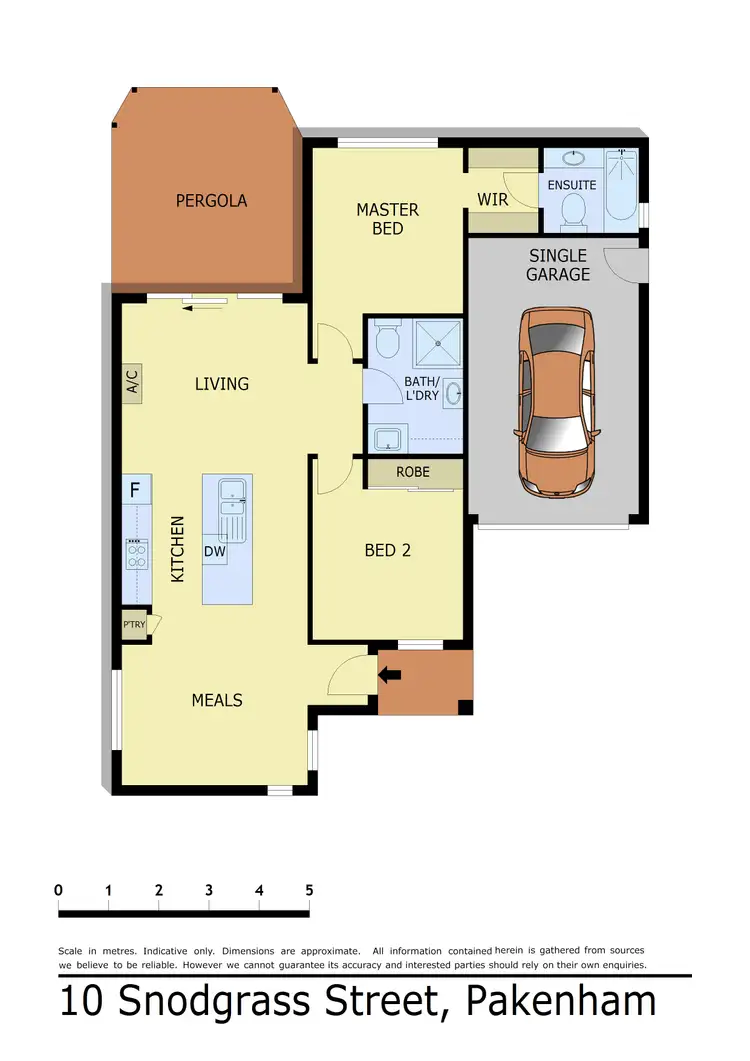 Floorplan of Homely unit listing, 4/10 Snodgrass Street, Pakenham VIC 3810