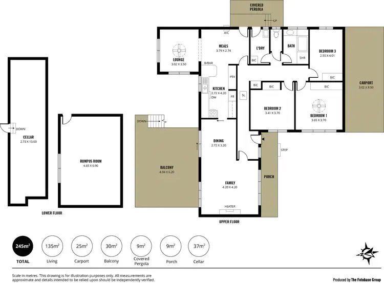 Floorplan of Homely house listing, 2 The Parkway, Blackwood SA 5051