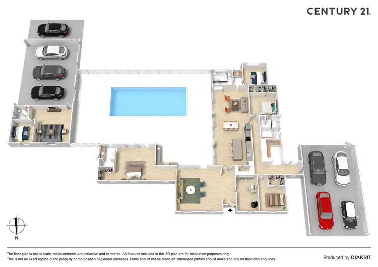 Floorplan of Homely house listing, 8 Silver Gum Place, Moama NSW 2731