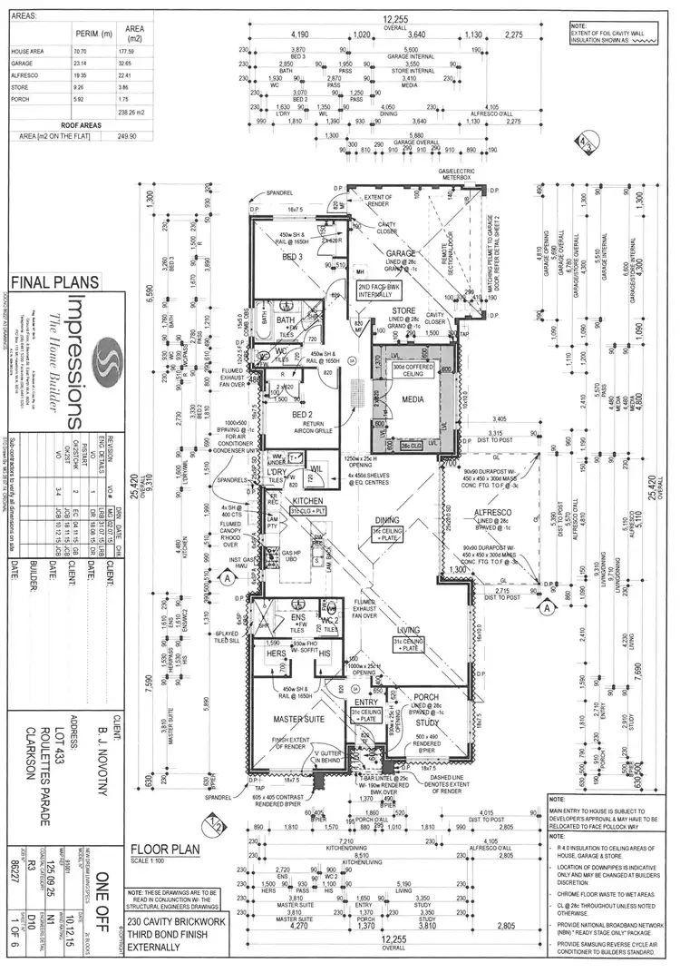Floorplan of Homely house listing, 22 Roulettes Parade, Clarkson WA 6030