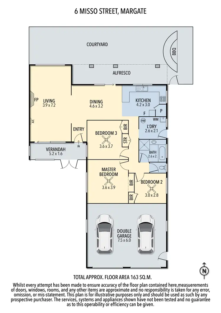 Floorplan of Homely house listing, 6 Misso Street, Margate QLD 4019