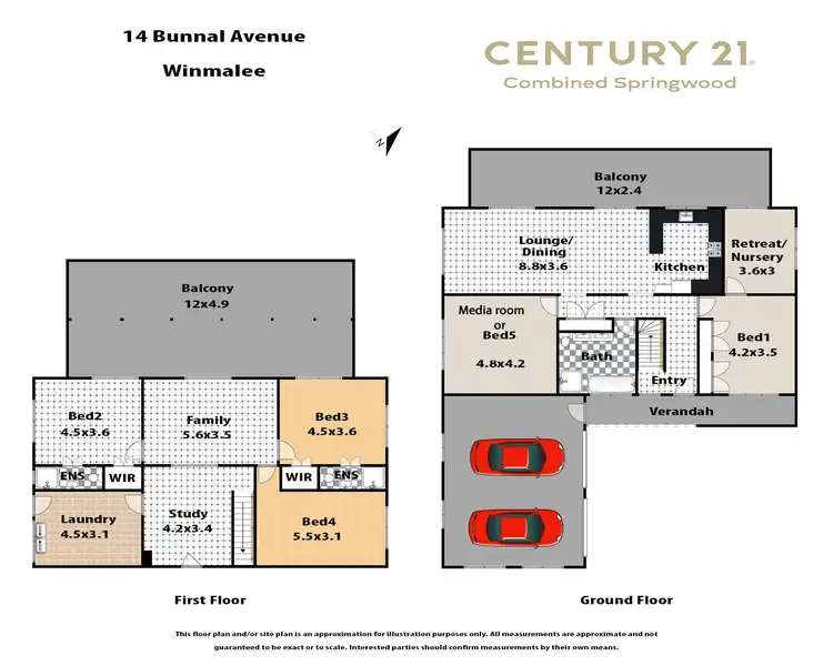 Floorplan of Homely house listing, 14 Bunnal Avenue, Winmalee NSW 2777