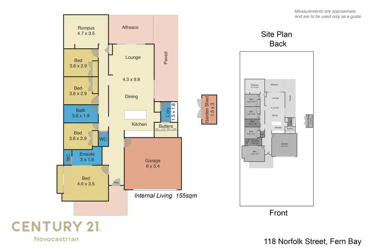 Floorplan of Homely house listing, 118 Norfolk Street, Fern Bay NSW 2295
