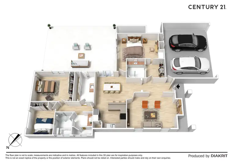 Floorplan of Homely house listing, 2 Murphy Way, Echuca VIC 3564