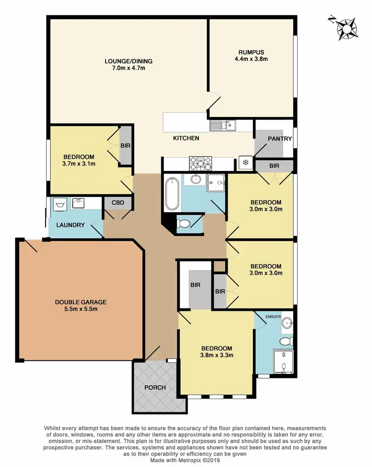 Floorplan of Homely house listing, 98 Boland drive, Lyndhurst VIC 3975