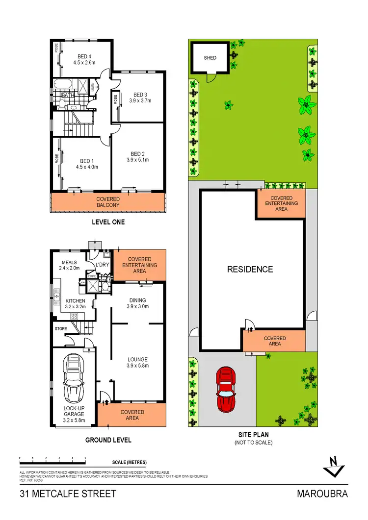 Floorplan of Homely house listing, 31 Metcalfe Street, Maroubra NSW 2035