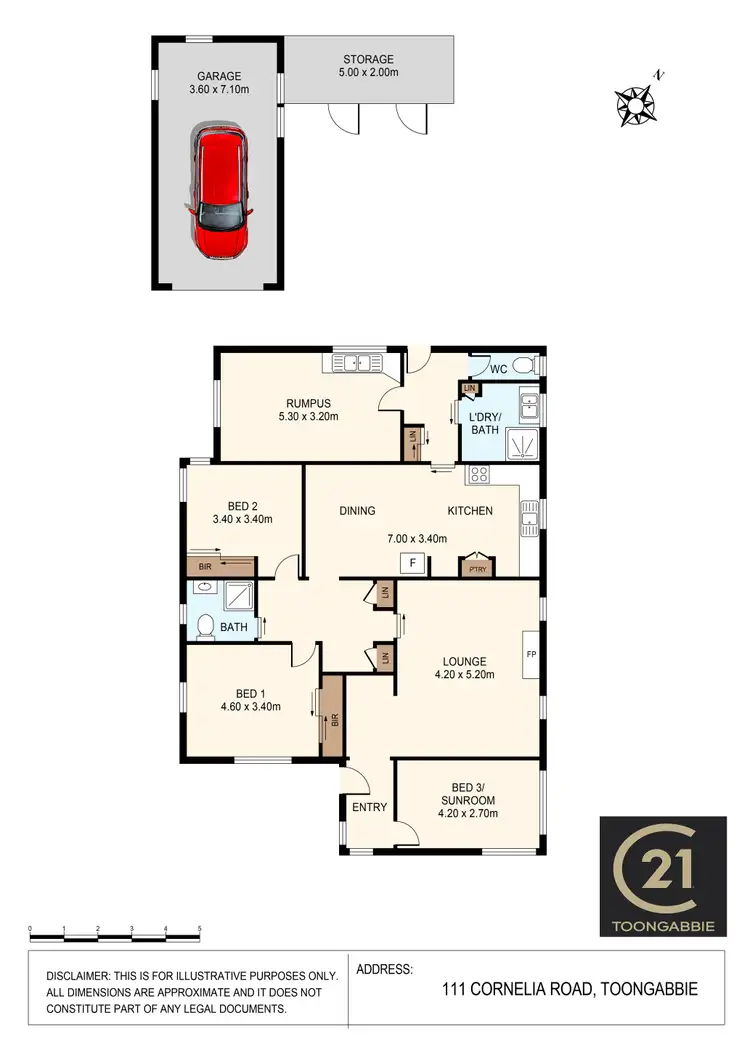 Floorplan of Homely house listing, 111 Cornelia Road, Toongabbie NSW 2146