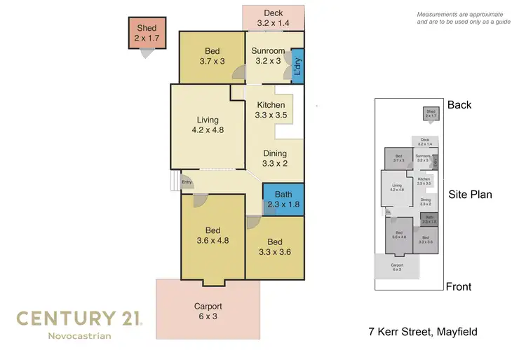 Floorplan of Homely house listing, 7 Kerr Street, Mayfield NSW 2304