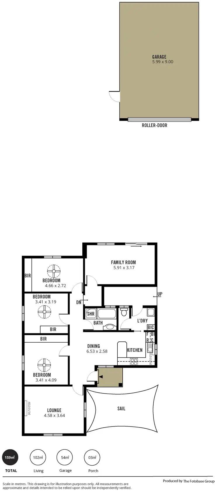 Floorplan of Homely house listing, 46 Quandong Street, North Brighton SA 5048
