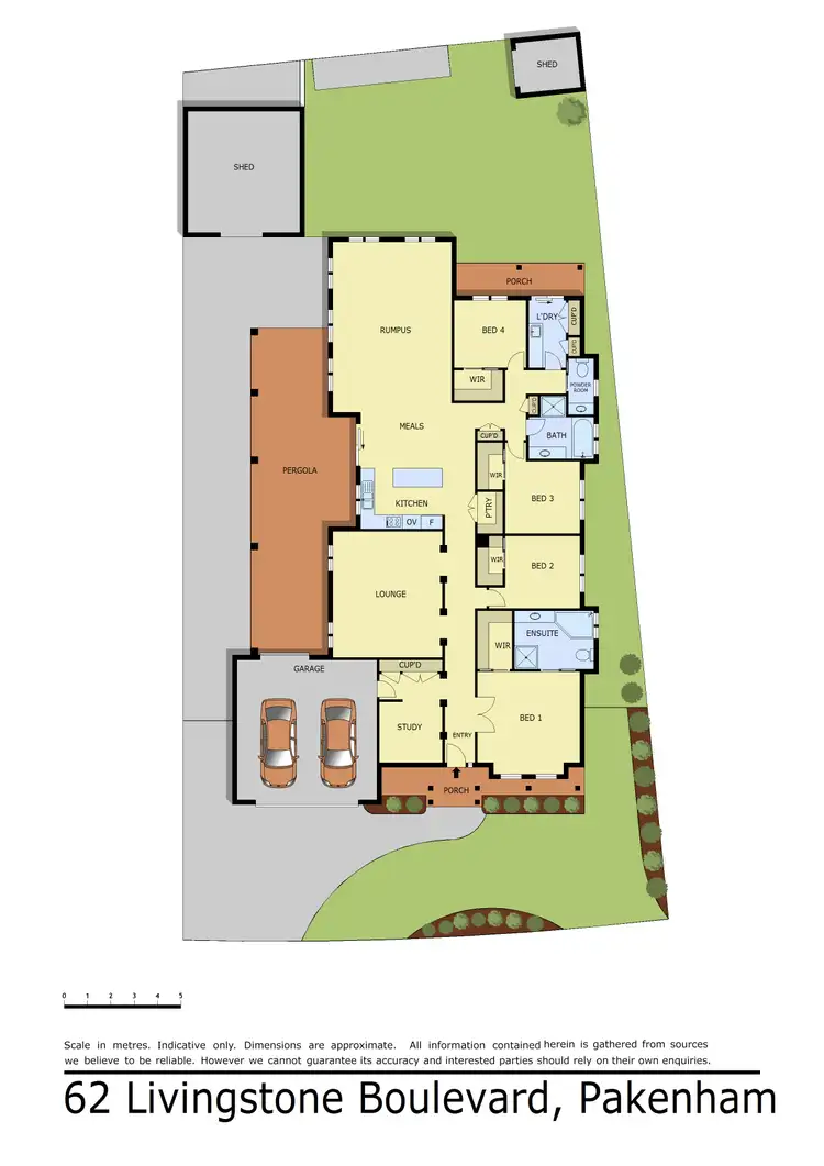 Floorplan of Homely house listing, 62 Livingstone Boulevard, Pakenham VIC 3810