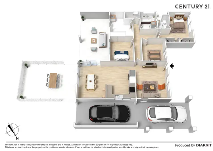 Floorplan of Homely house listing, 3 Andrews Court, Moama NSW 2731