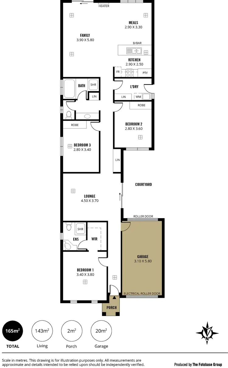Floorplan of Homely house listing, 6A Bourlang Avenue, Camden Park SA 5038