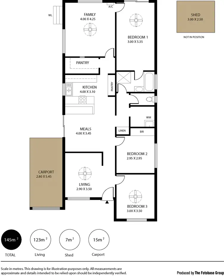 Floorplan of Homely house listing, 20 Hollyoaks Court, Happy Valley SA 5159
