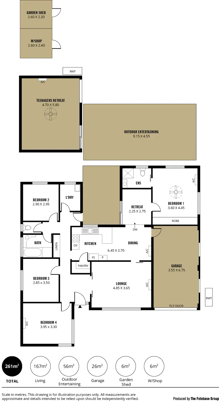 Floorplan of Homely house listing, 28 Ayre Street, Morphett Vale SA 5162