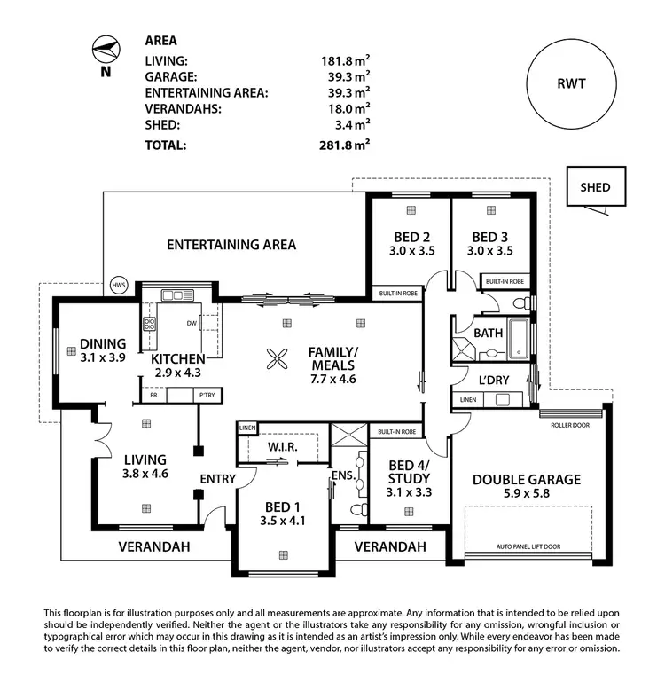 Floorplan of Homely house listing, 20 Hillcrest Court, Littlehampton SA 5250