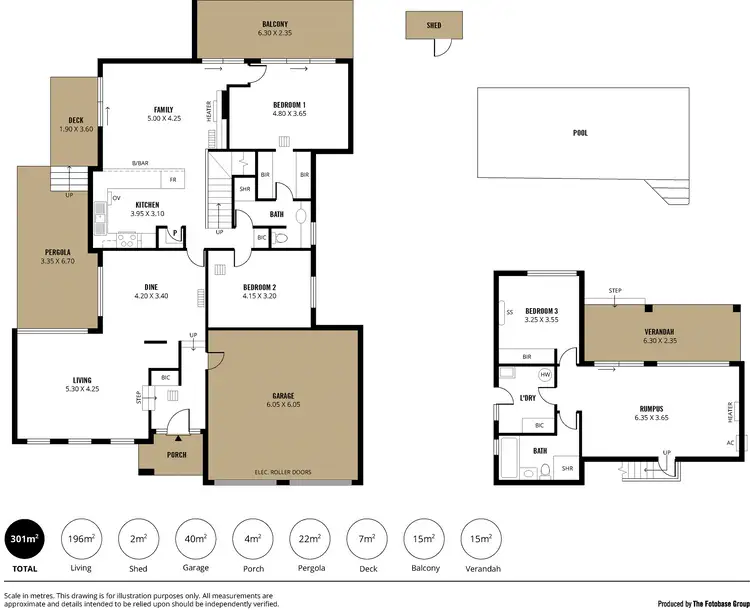 Floorplan of Homely house listing, 33 Hillcrest Drive, Eden Hills SA 5050