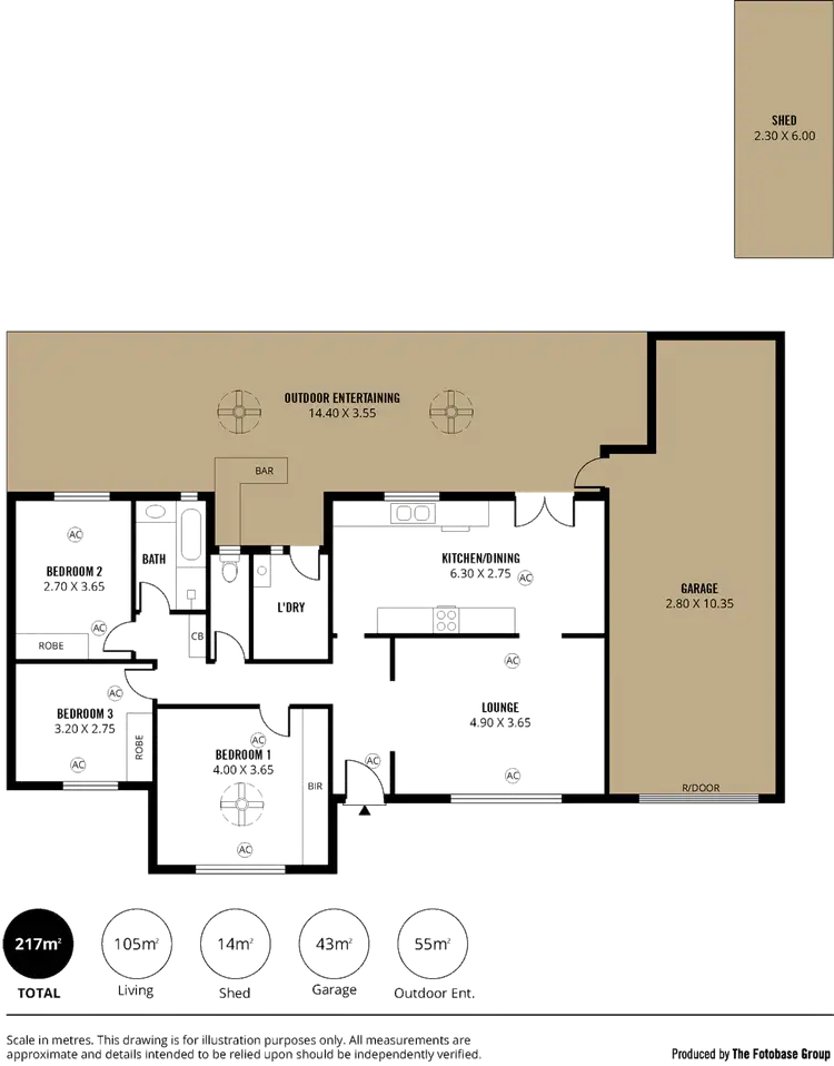 Floorplan of Homely house listing, 187 Commercial Road, Port Noarlunga South SA 5167