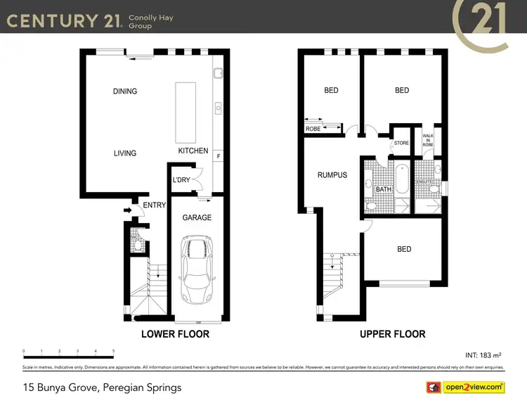 Floorplan of Homely townhouse listing, 15 Bunya Grove, Peregian Springs QLD 4573