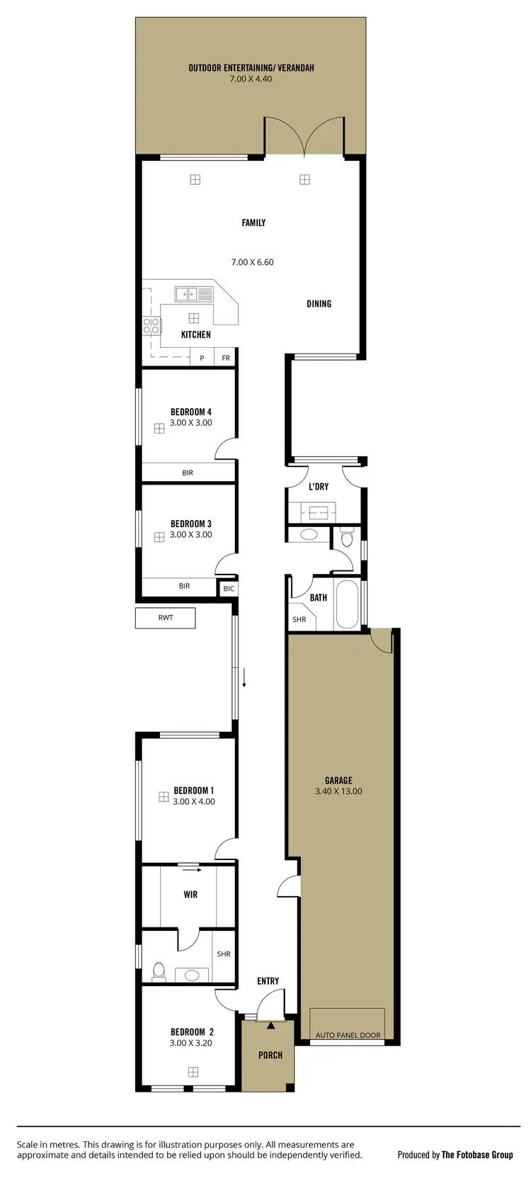 Floorplan of Homely house listing, 6A Moules Road, Magill SA 5072