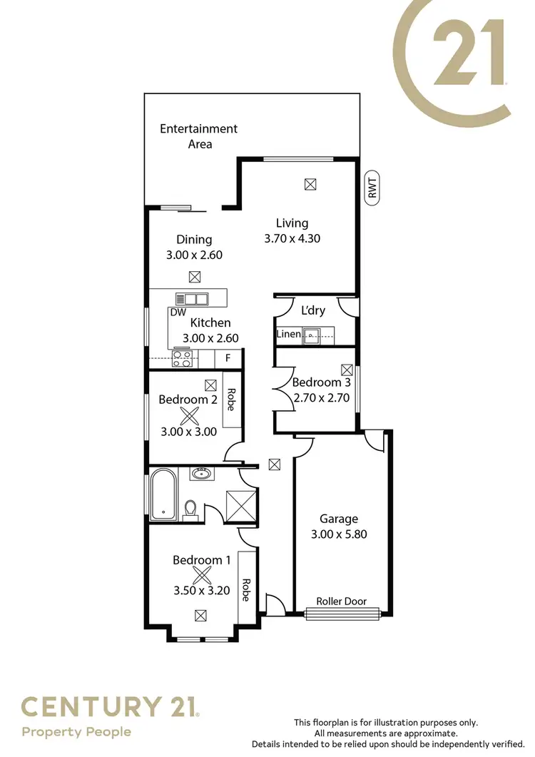 Floorplan of Homely house listing, 15B Panto Avenue, Paralowie SA 5108