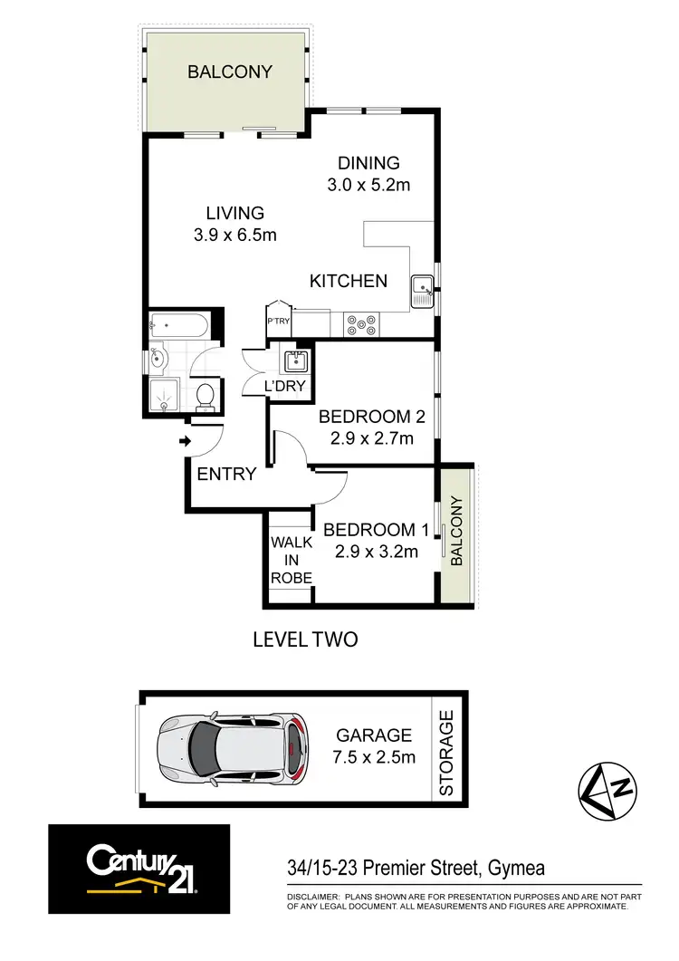 Floorplan of Homely apartment listing, 34/15-23 Premier Street, Gymea NSW 2227