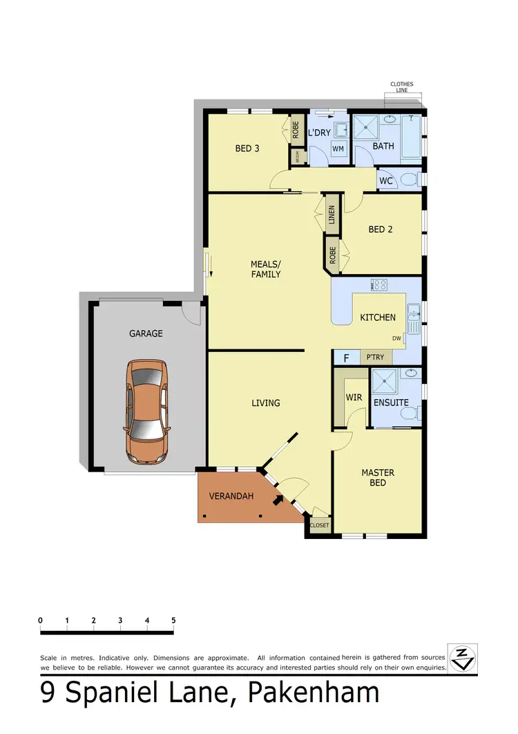 Floorplan of Homely house listing, 9 Spaniel Lane, Pakenham VIC 3810