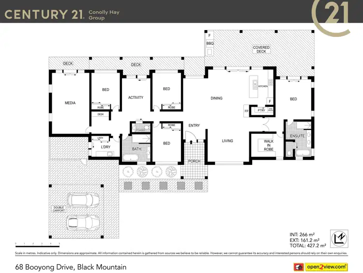 Floorplan of Homely house listing, 68 Booyong Drive, Black Mountain QLD 4563