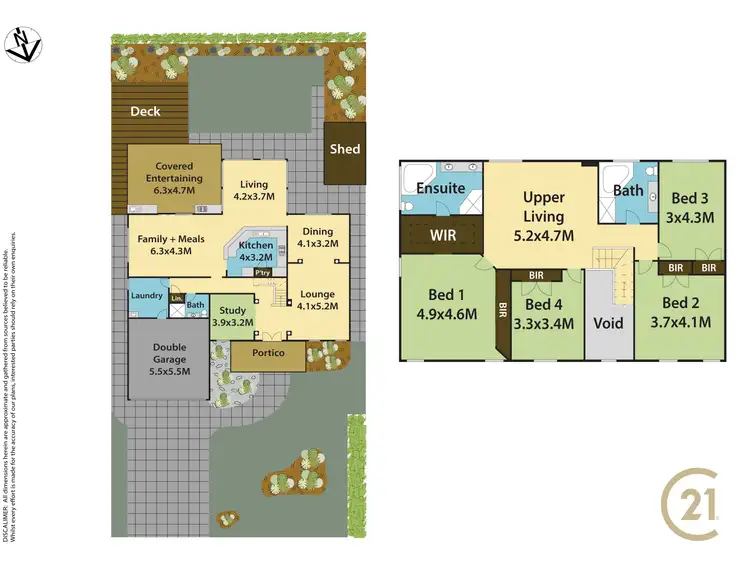 Floorplan of Homely house listing, 182 Meurants Lane, Glenwood NSW 2768