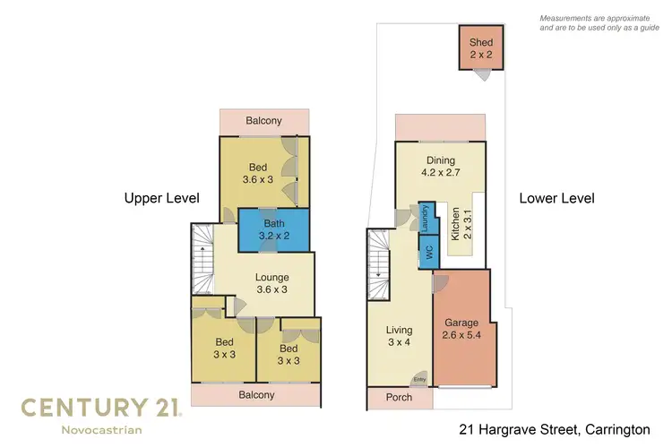 Floorplan of Homely house listing, 21 Hargrave Street, Carrington NSW 2294
